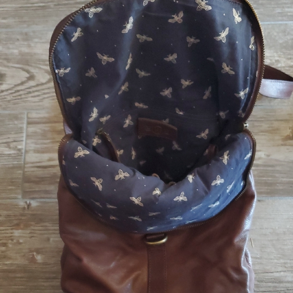 Fat Face Pia Mulifuctional Brown Leather Adjustab… - image 7